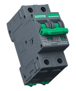 Protección Térmica/ Interruptor 2P, 40 A, Corriente Directa 800 Vcc para Aplicación Fotovoltaica Montaje Riel DIN